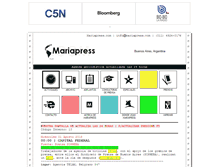 Tablet Screenshot of mariapress.com